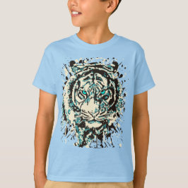 Siberian Tiger T-Shirt | Kleurrijke tijger T-shirt