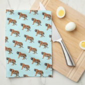 Siberian Tiger Theedoek (Quarter Fold)