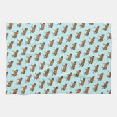 Siberian Tiger Theedoek (Horizontaal)