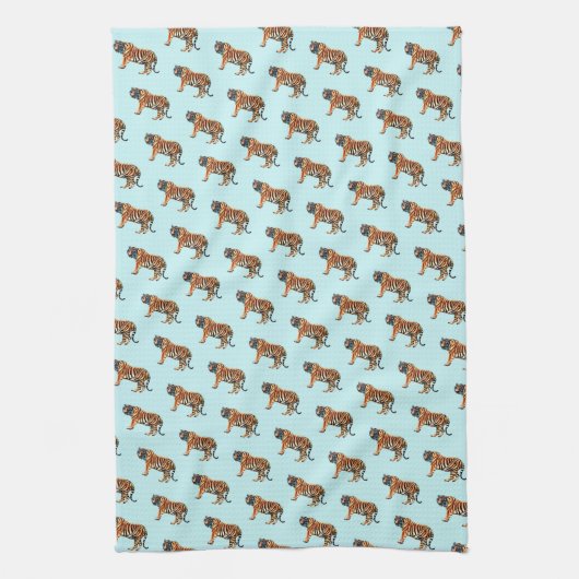 Siberian Tiger Theedoek (Verticaal)