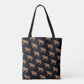 Siberian Tiger Tote Bag (Achterkant)