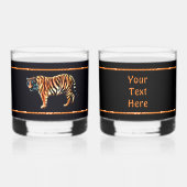 Siberian Tiger Whisky Glas (Voorkant)