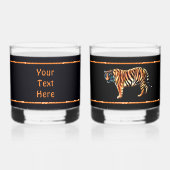 Siberian Tiger Whisky Glas (Achterkant)