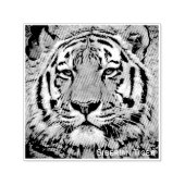 Siberian Tiger Zelfinktende Stempel (Design)