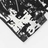 Siberian White Tiger Head - Tiger Blue Eyes Fleece (Hoek)