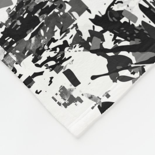 Siberian White Tiger Head - Tiger Blue Eyes Fleece (Hoek)