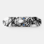 Siberian White Tiger Skateboard Deck (Horizontaal)