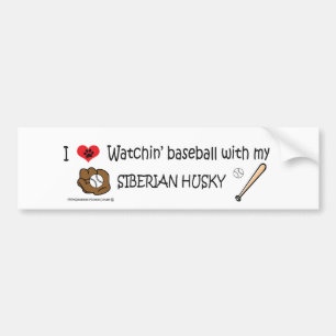 SIBERIANHUSKY BUMPERSTICKER
