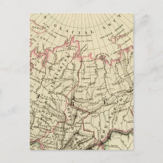 Siberië Briefkaart (Voorkant)