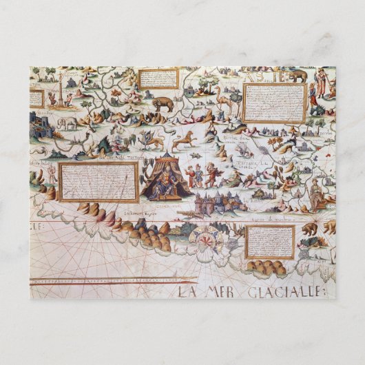 Siberië Briefkaart (Voorkant)