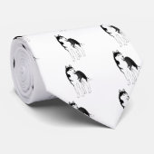 Siberië Husky. T-shirts Stropdas (Opgerold)