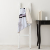 Siberië Husky (zilver en wit) schilderende hond ku Sherpa Deken (In situ)