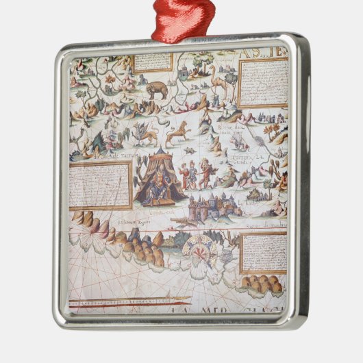 Siberië Metalen Ornament (Links)