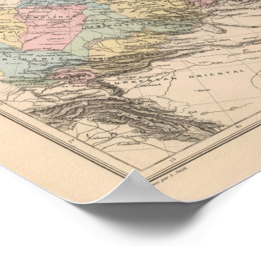 Siberië Poster (Hoek)