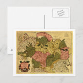 Siberië, RuslandPanoramische Kaart Siberië, Ruslan (Voorkant / Achterkant)