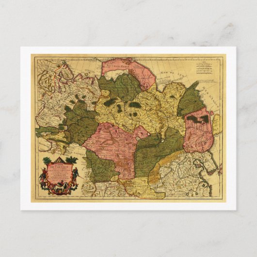 Siberië, RuslandPanoramische Kaart Siberië, Ruslan (Voorkant)