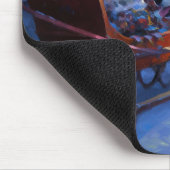 Siberisch Husky Kerstfeest Seizoen Muismat (Hoek)