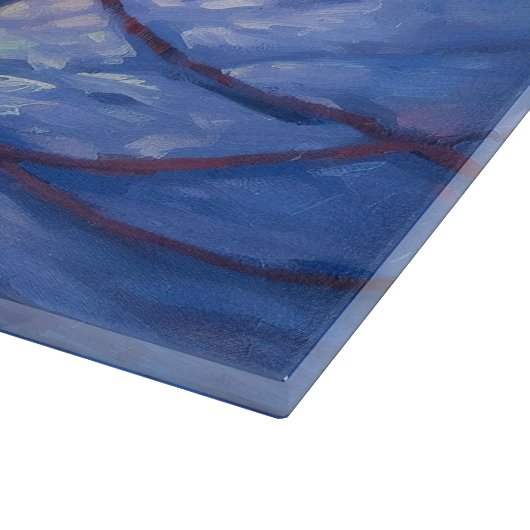 Siberisch Husky Kerstfeest Seizoen Snijplank (Hoek)