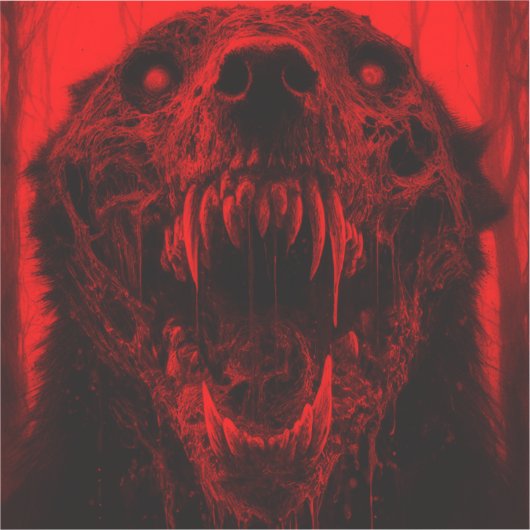 SIBERISCH VLEES | STICKER (Voorkant)