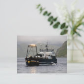 Siberisch Zee, lijnvaartuig Gevist Briefkaart (Staand voorkant)