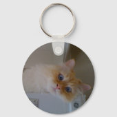 Siberische boskat sleutelhanger (Voorkant)