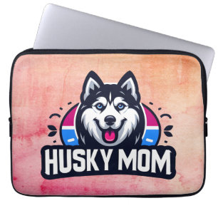 Siberische geest: Voeding van liefde als een Husky Laptop Sleeve