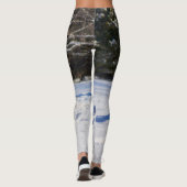 Siberische gist in de sneeuw leggings (Achterkant)