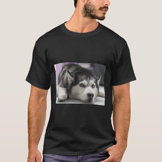 Siberische Husky 32 T-shirt (Voorkant)
