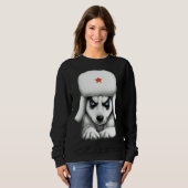 Siberische Husky 33 Trui (Voorkant volledig)