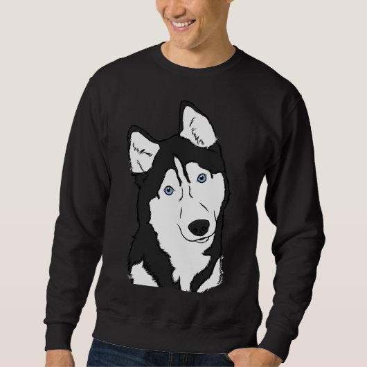 Siberische Husky 4 Trui (Voorkant)