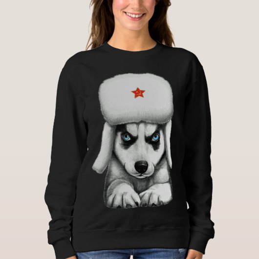 Siberische Husky 7 Trui (Voorkant)