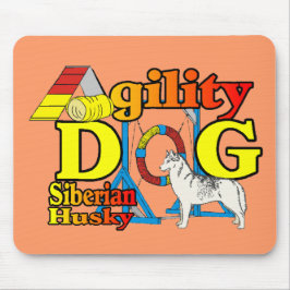 Siberische Husky Agility Muismat