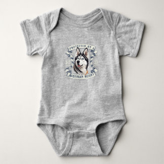 Siberische Husky Baby Bodysuit
