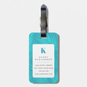 Siberische Husky Bagage Label (Achterkant verticaal)