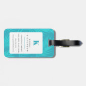 Siberische Husky Bagage Label (Achterkant horizontaal)