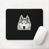 Siberische Husky bewijs dat maat S Sticker Muismat (Met muis)