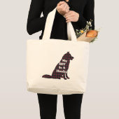 Siberische HUSKY BFF-cadeaus Grote Tote Bag (Voorkant (product))
