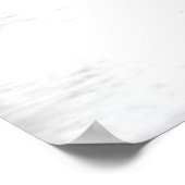 Siberische husky blauwe ogen poster (Hoek)