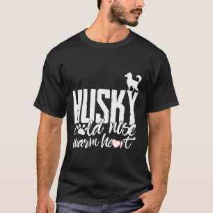 Siberische Husky citaat T-shirt