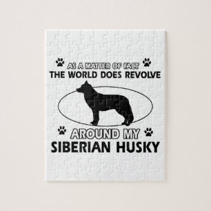 siberische husky - design legpuzzel