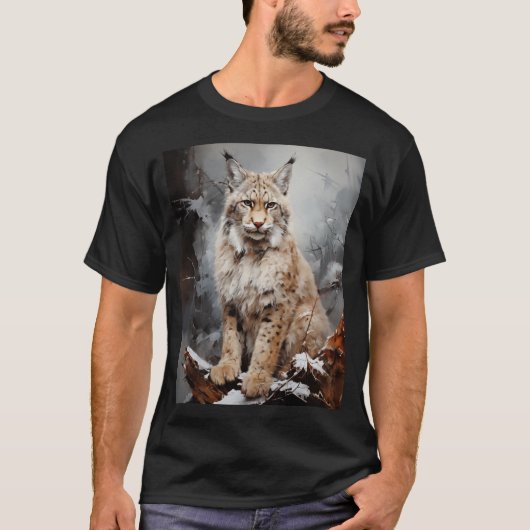 Siberische husky, Dier, Winter, Arctisch, Baikal,  T-shirt (Voorkant)