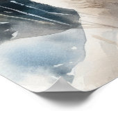 Siberische Husky Dog Art Print Poster (Hoek)