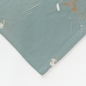 Siberische Husky Dog Christmas  Beach Fleece Deken (Hoek)