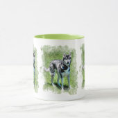 Siberische Husky Dog-lover's Pet Gift-serie Mok (Midden)