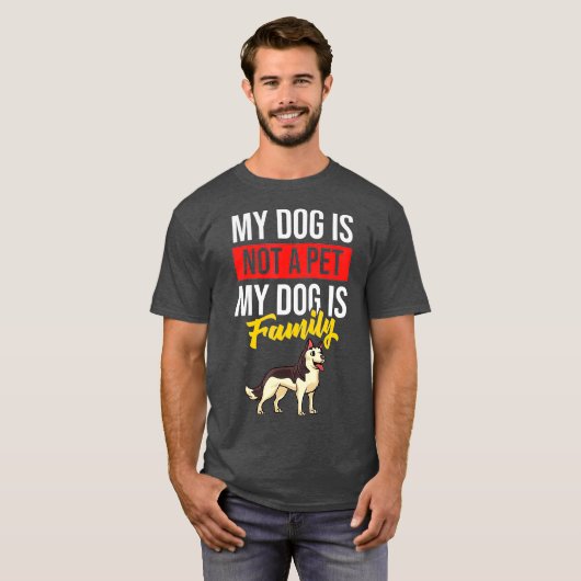 Siberische Husky Dog Puppies Eigenaar Lover _12 T-shirt (Voorkant volledig)