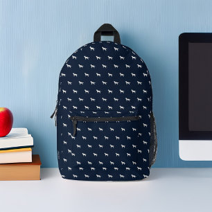 Siberische Husky Dogs Patroon Gepersonaliseerd Bedrukte Rugzak