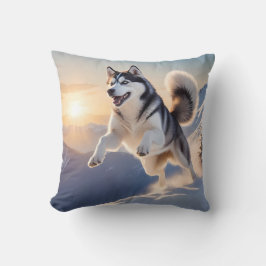 Siberische Husky Elegant Sierkussen