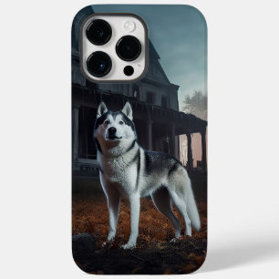 Siberische Husky Halloween eng Case-Mate iPhone 14 Pro Max Hoesje