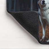 Siberische Husky Halloween Verschrikkelijk Muismat (Hoek)