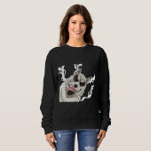 Siberische Husky hond 13 Trui (Voorkant volledig)